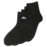 Men’s 2 Pieces Long Ankle Socks - Black, Men, Mens Socks, Chase Value, Chase Value