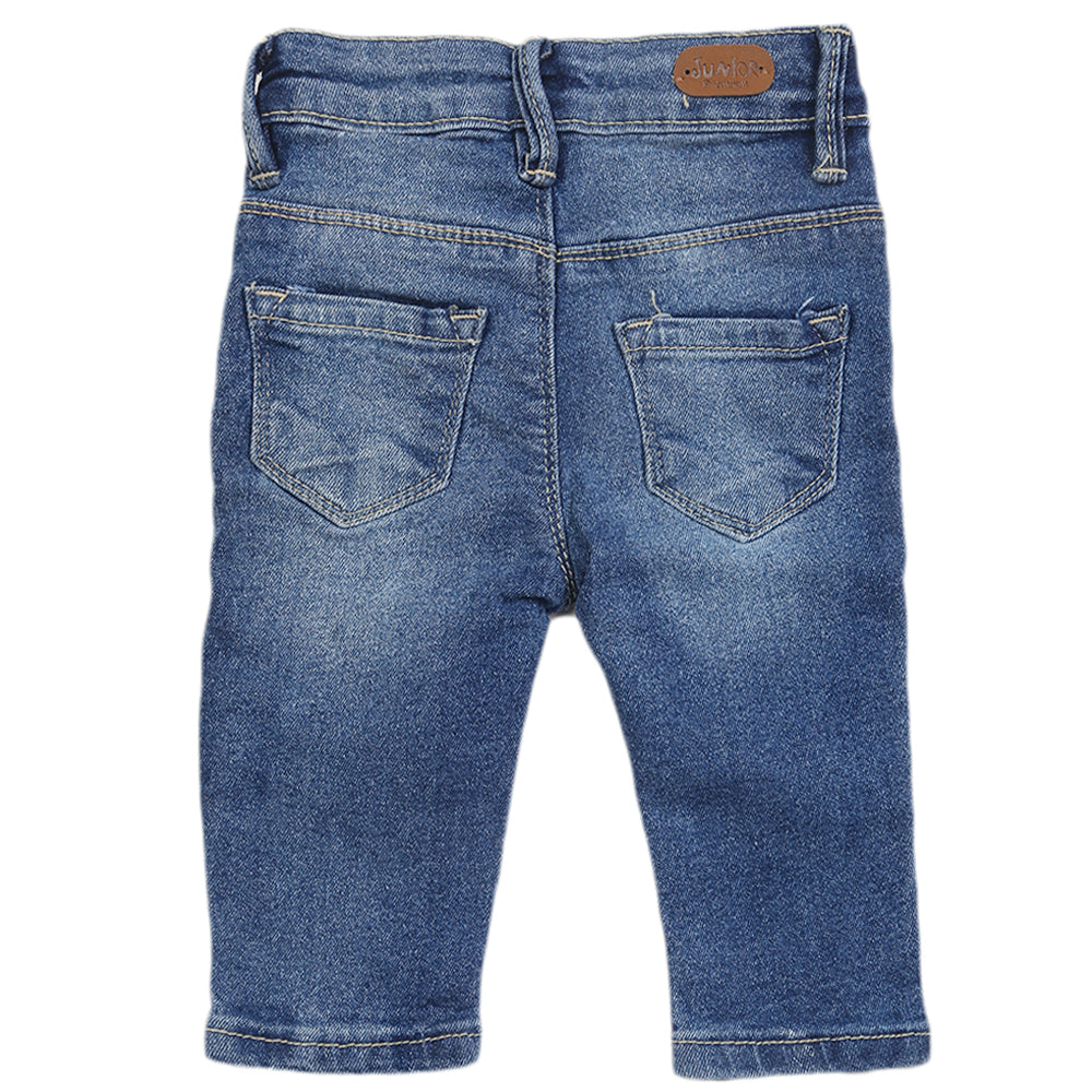 Newborns Girls Denim Pant - Blue, Kids, Newborn Girls Shorts Skirts And Pants, Chase Value, Chase Value