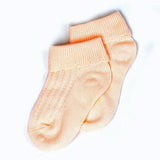 Girls Fancy Socks - Peach, Kids, Girls Socks, Chase Value, Chase Value