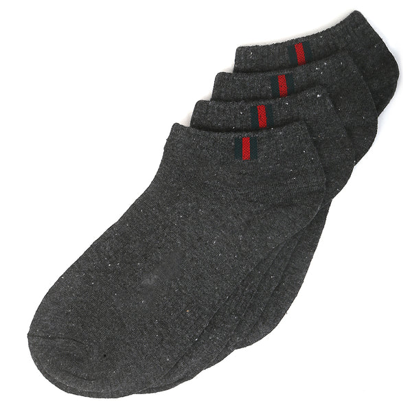 Men’s 2 Pieces Ankle Socks - Grey, Men, Mens Socks, Chase Value, Chase Value