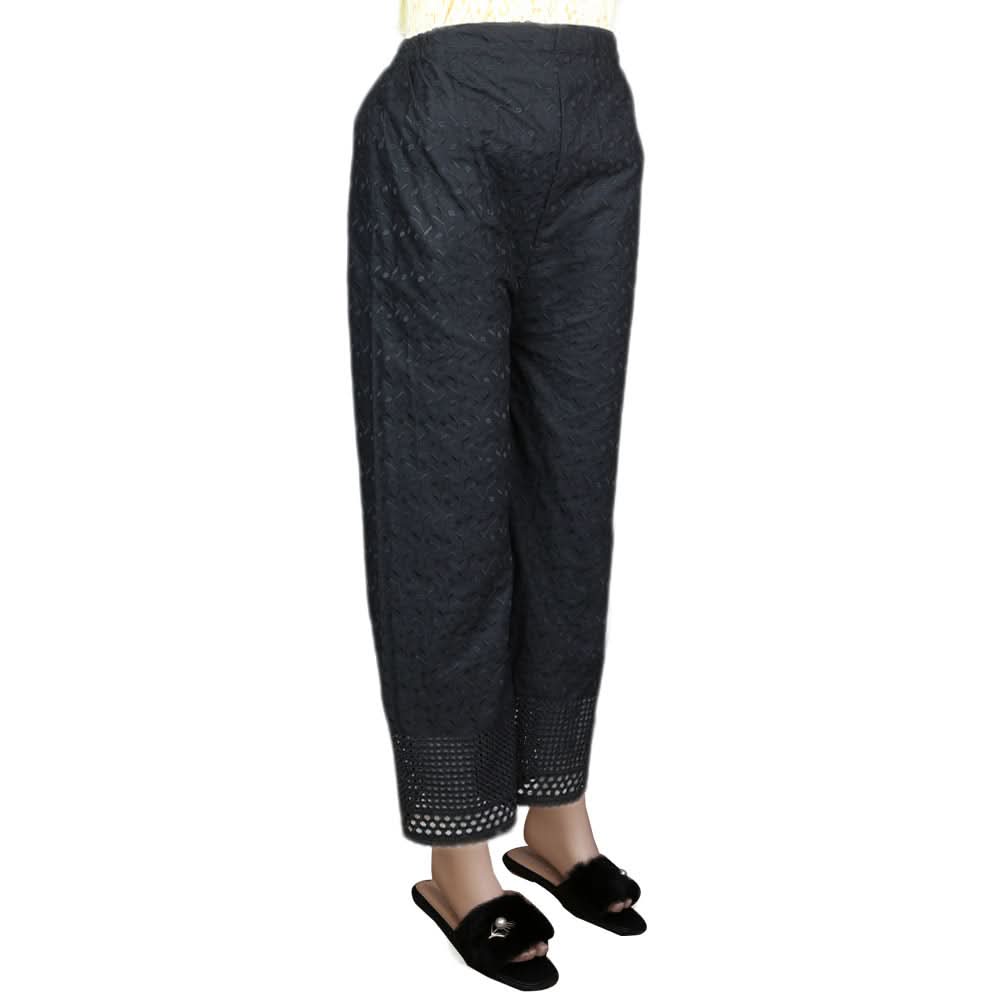 Women's Bell Bottom Chikan's Trouser -  black, Women, Pants & Tights, Chase Value, Chase Value