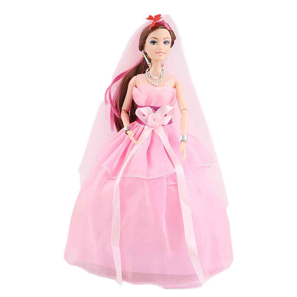 Princess Wedding Doll - Pink - test-store-for-chase-value