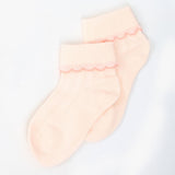 Girls Fancy Socks - Peach, Kids, Girls Socks, Chase Value, Chase Value