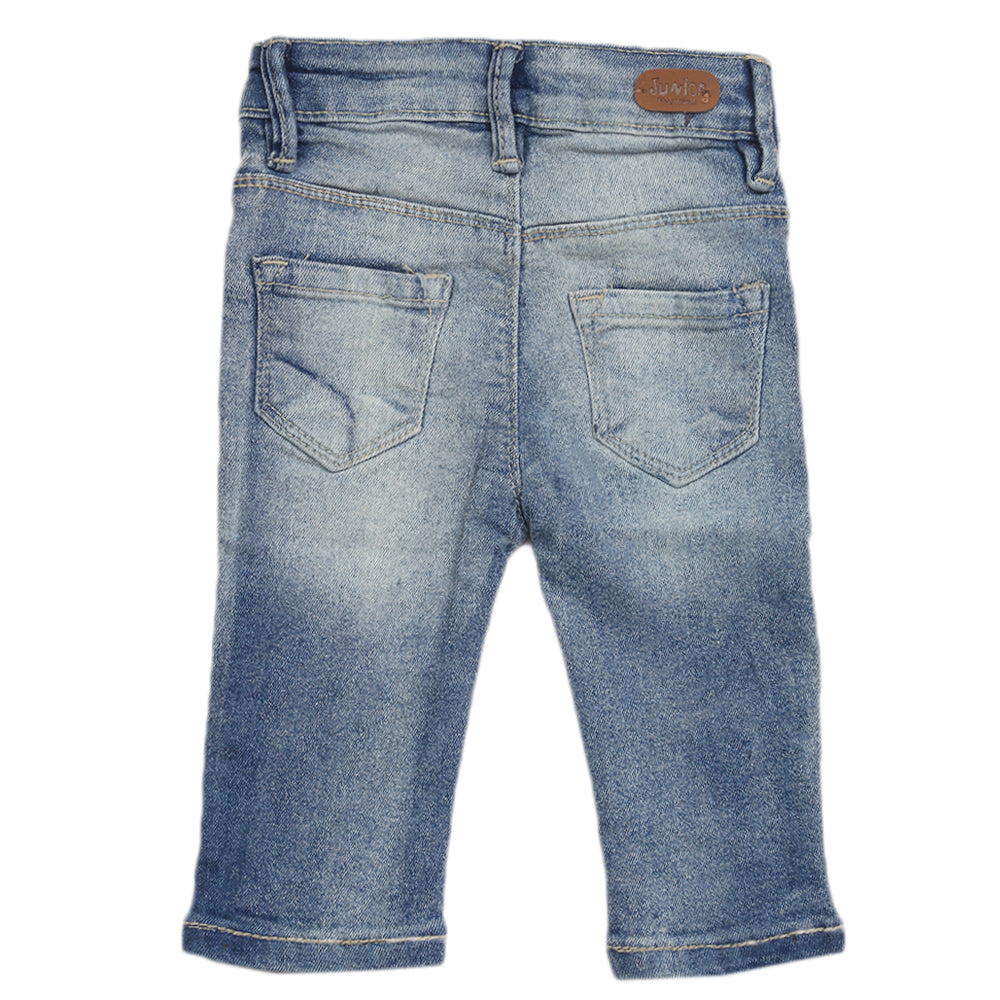 Newborns Girls Denim Pant - Light Blue, Kids, Newborn Girls Shorts Skirts And Pants, Chase Value, Chase Value