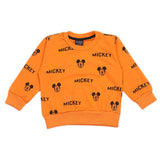 Girls Full Sleeves T-Shirt - Orange, Girls T-Shirts, Chase Value, Chase Value