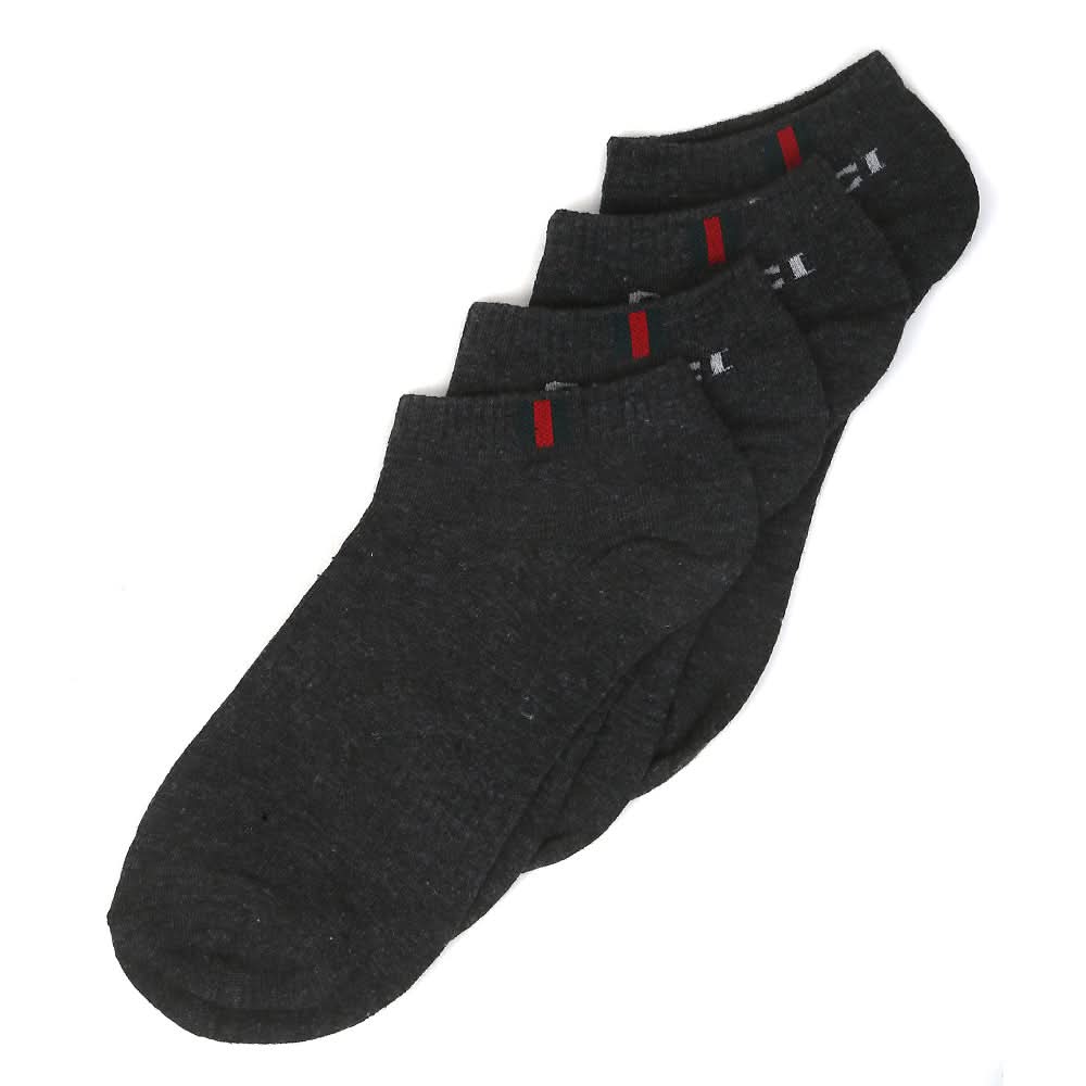 Men’s 2 Pieces Ankle Socks - Dark Grey, Men, Mens Socks, Chase Value, Chase Value