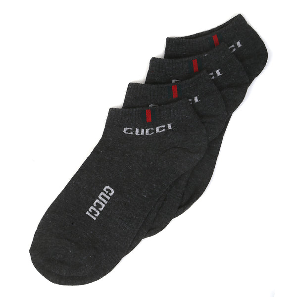 Men’s 2 Pieces Ankle Socks - Dark Grey, Men, Mens Socks, Chase Value, Chase Value