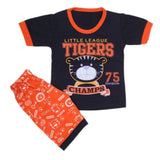 Boys Half Sleeves Suit - Navy Blue, Kids, Boys Sets And Suits, Chase Value, Chase Value