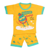Boys Half Sleeves Suit - Yellow, Kids, NB Boys Sets And Suits, Chase Value, Chase Value