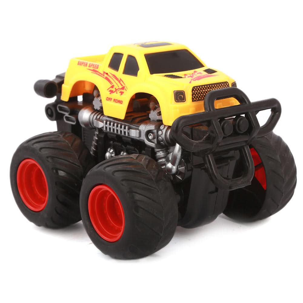 Friction Jeep Car - Yellow, Kids, Non-Remote Control, Chase Value, Chase Value