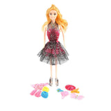 Beauty Doll 9 Pcs - Black - test-store-for-chase-value