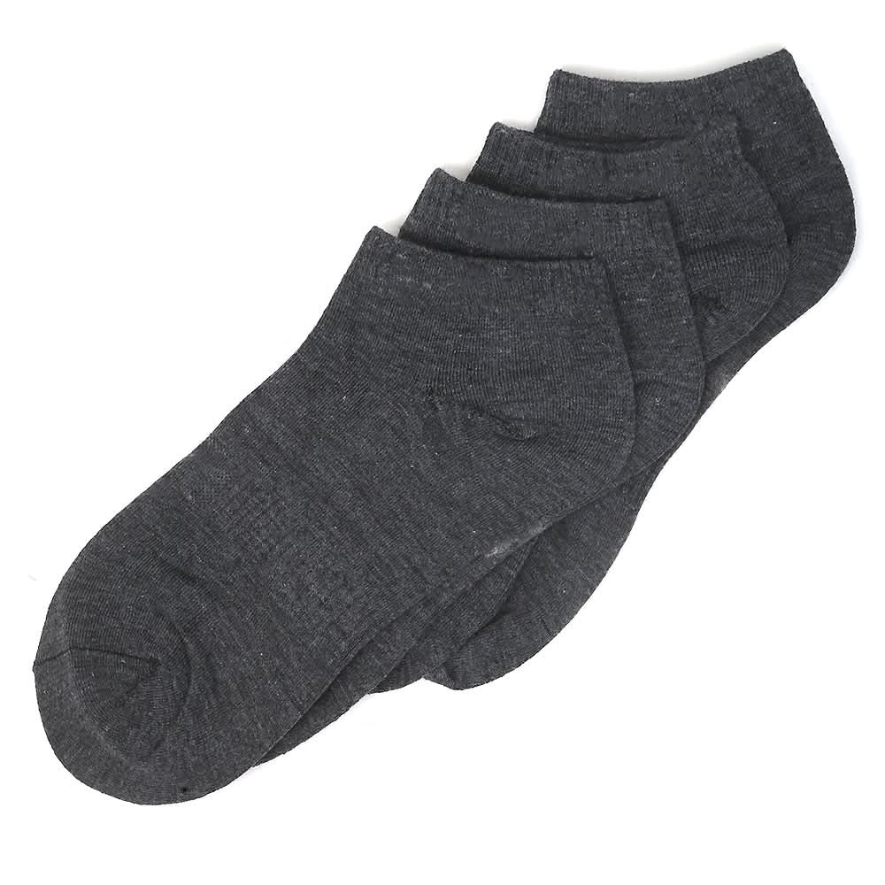 Men’s 2 Pieces Ankle Socks - Grey, Men, Mens Socks, Chase Value, Chase Value