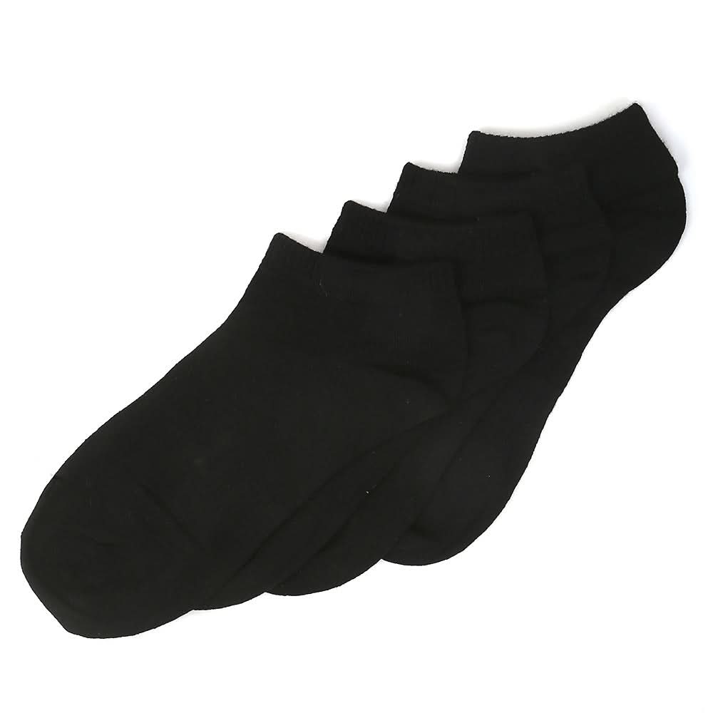Men’s 2 Pieces Ankle Socks - Black, Men, Mens Socks, Chase Value, Chase Value