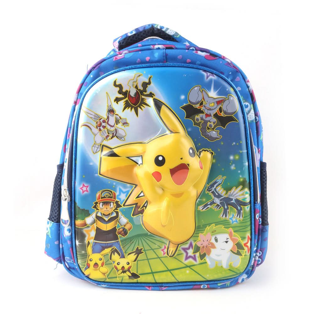 Pokemon School Bag for Kids - Blue, Kids, School And Laptop Bags, Chase Value, Chase Value