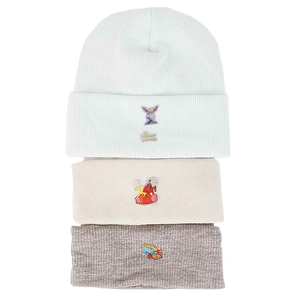 New Born Cap Set 3 pcs - Multi, Kids, Caps And Sets, Chase Value, Chase Value