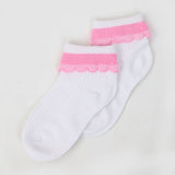 Girls Fancy Socks - White, Kids, Girls Socks, Chase Value, Chase Value