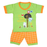 Boys Half Sleeves Suit - Green, Kids, Boys Sets And Suits, Chase Value, Chase Value