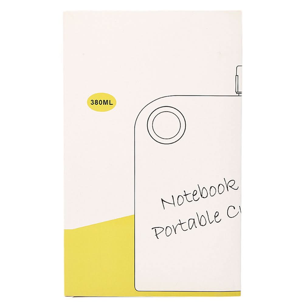 Notebook Water Bottle 380ml - Light Blue, Home & Lifestyle, Glassware & Drinkware, Chase Value, Chase Value