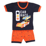 Boys Half Sleeves Suit - Navy Blue, Kids, NB Boys Sets And Suits, Chase Value, Chase Value