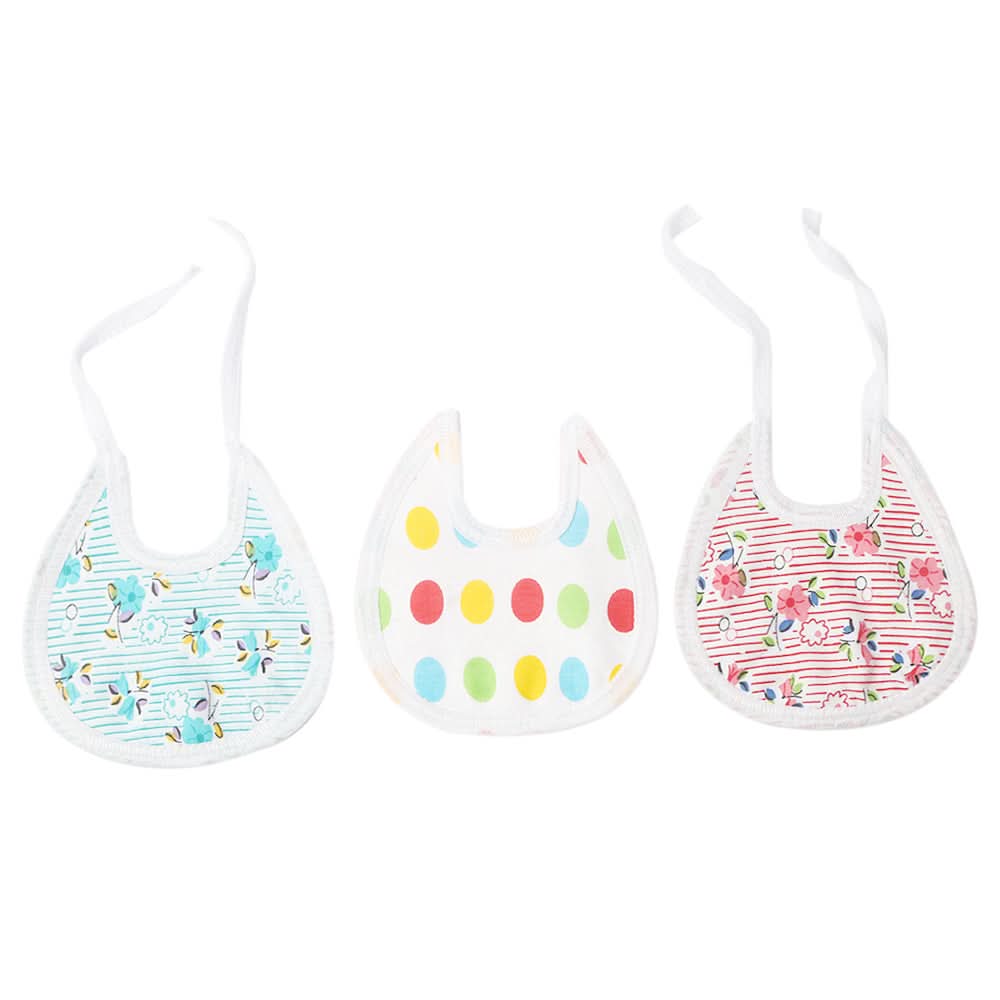 Newborn 3Pcs Bibs Set - Multi, Kids, Bibs & Towels, Chase Value, Chase Value