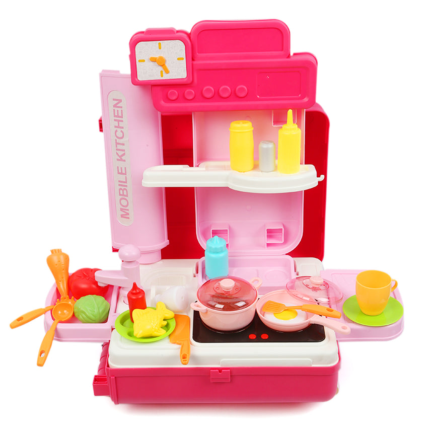 Kitchen Set - Pink, Kids Cosmetic & Kitchen Sets, Chase Value, Chase Value