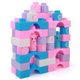 Kids Building Blocks - Pink, Kids, Educational Toys, Chase Value, Chase Value