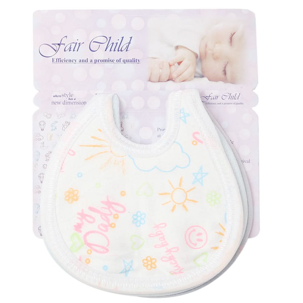 Newborn 3Pcs Bibs Set - Multi, Kids, Bibs & Towels, Chase Value, Chase Value
