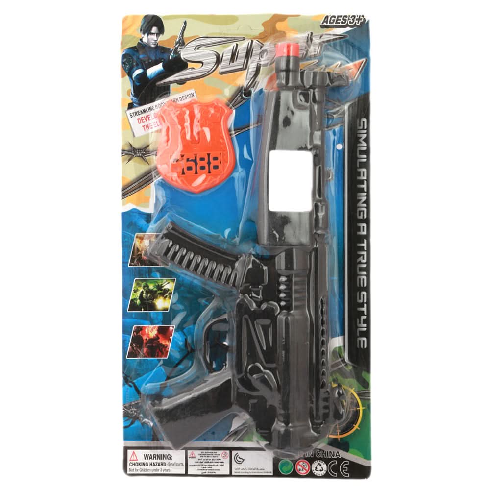 Sound Gun For Kids - Black, Kids, Weapons, Chase Value, Chase Value