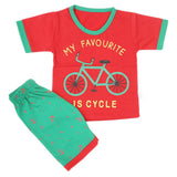 Boys Half Sleeves Suit - Red, Kids, New Born Boys Sets And Suits, Chase Value, Chase Value