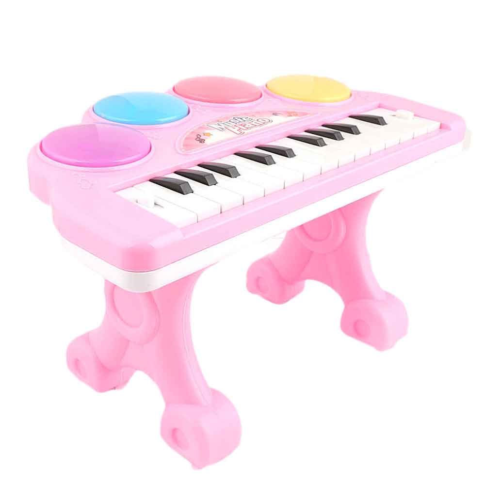 Music Piano Toy - Pink - test-store-for-chase-value