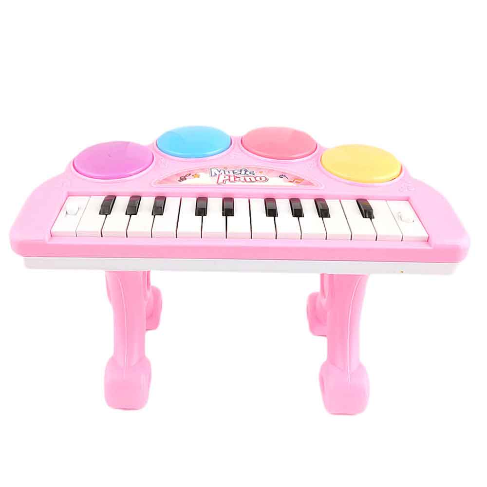 Music Piano Toy - Pink - test-store-for-chase-value