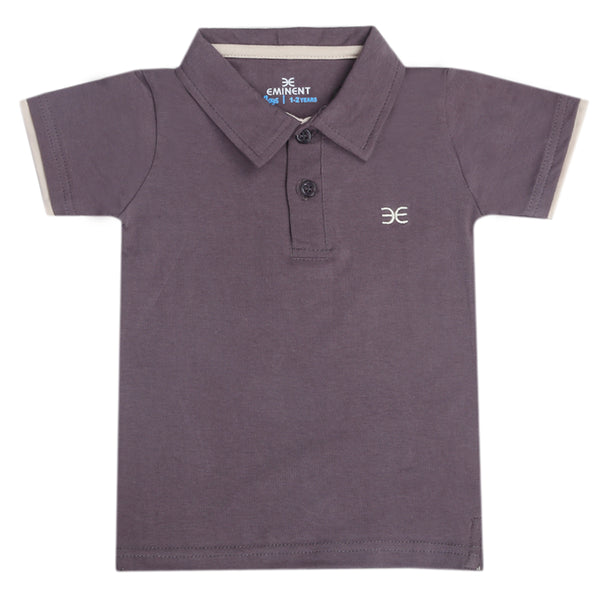 Eminent Boy's Half Sleeves Polo T-Shirt - Dark Grey, Kids, Boys T-Shirts, Eminent, Chase Value