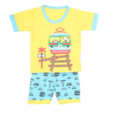 Boys Half Sleeves Suit - Yellow, Kids, New Born Boys Sets And Suits, Chase Value, Chase Value