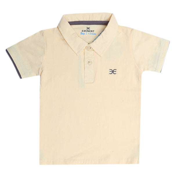 Eminent Boy's Half Sleeves Polo T-Shirt - Yellow, Kids, Boys T-Shirts, Eminent, Chase Value