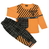 Boys 3Pcs Full Sleeves Suit - Peach, Boys Sets & Suits, Chase Value, Chase Value