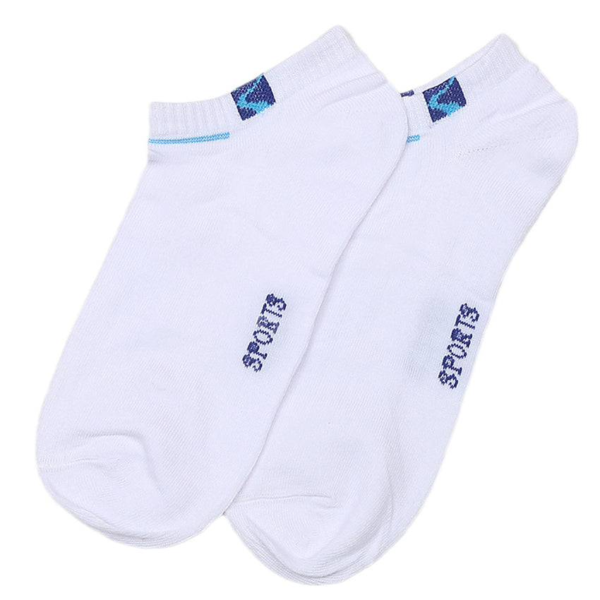 Men's Ankle Socks - White, Men, Mens Socks, Chase Value, Chase Value