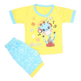 Boys Half Sleeves Suit - Yellow, Kids, Boys Sets And Suits, Chase Value, Chase Value