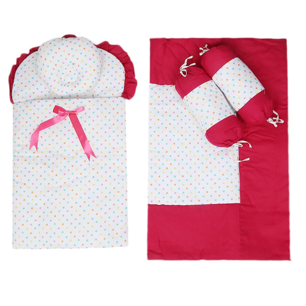Newborn Sleeping Bag 5 Pcs - Maroon, Kids, Sleeping Bags, Chase Value, Chase Value