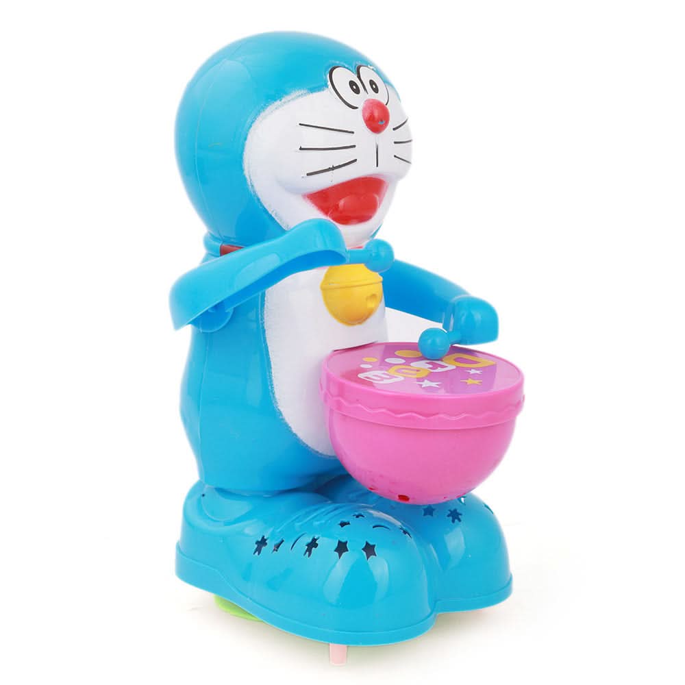 Naughty Cat Beats The Drum - Blue, Kids, Non-Remote Control, Chase Value, Chase Value