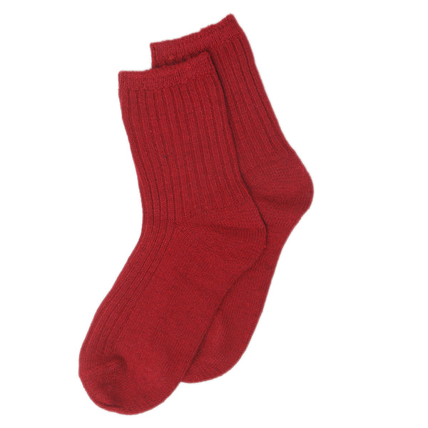 Kids Winter Socks - Red, Kids, Boys Socks, Chase Value, Chase Value