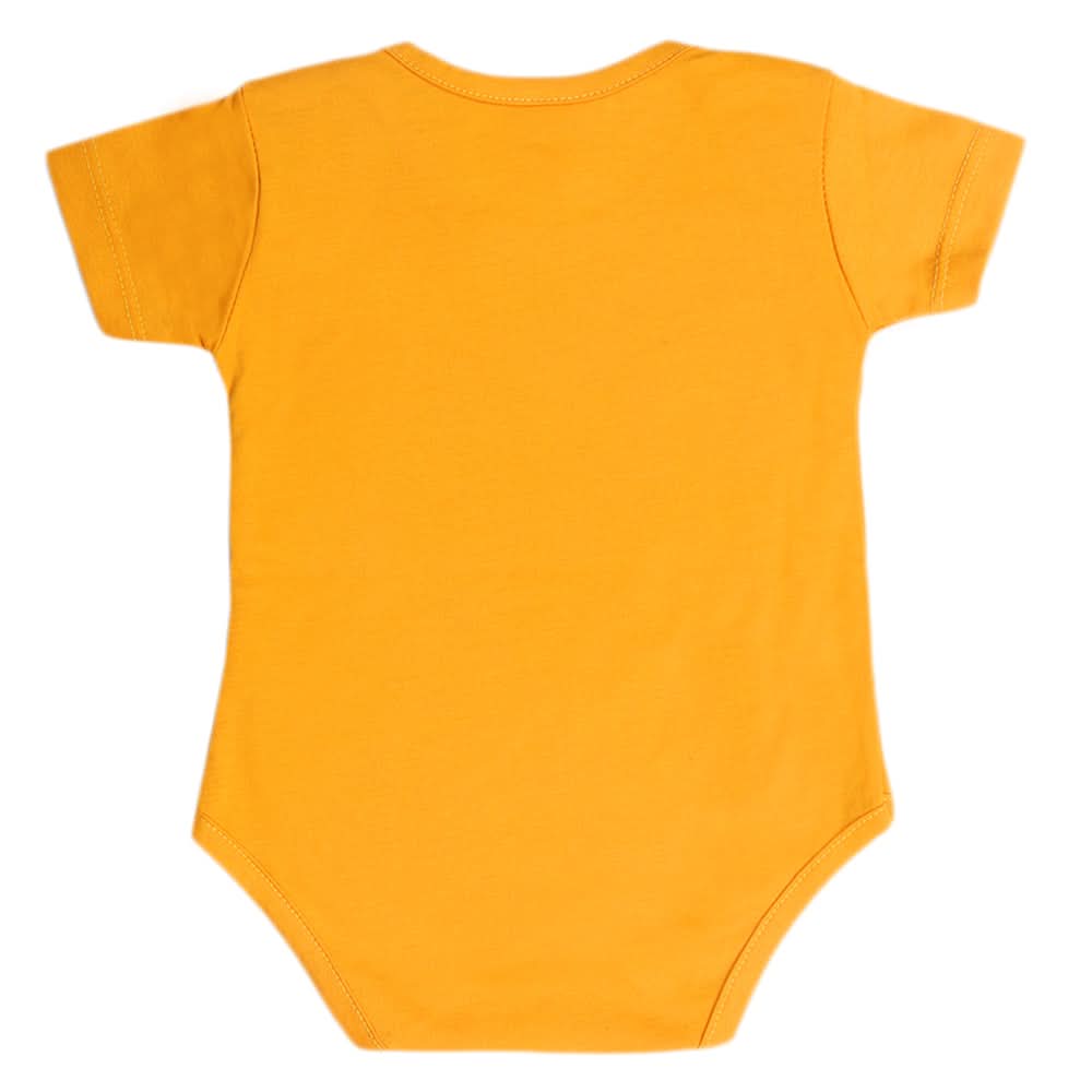 Newborns Girls Romper - Mustard, Kids, Newborn Girls Rompers, Chase Value, Chase Value