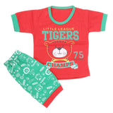 Boys Half Sleeves Suit - Red, Kids, Boys Sets And Suits, Chase Value, Chase Value