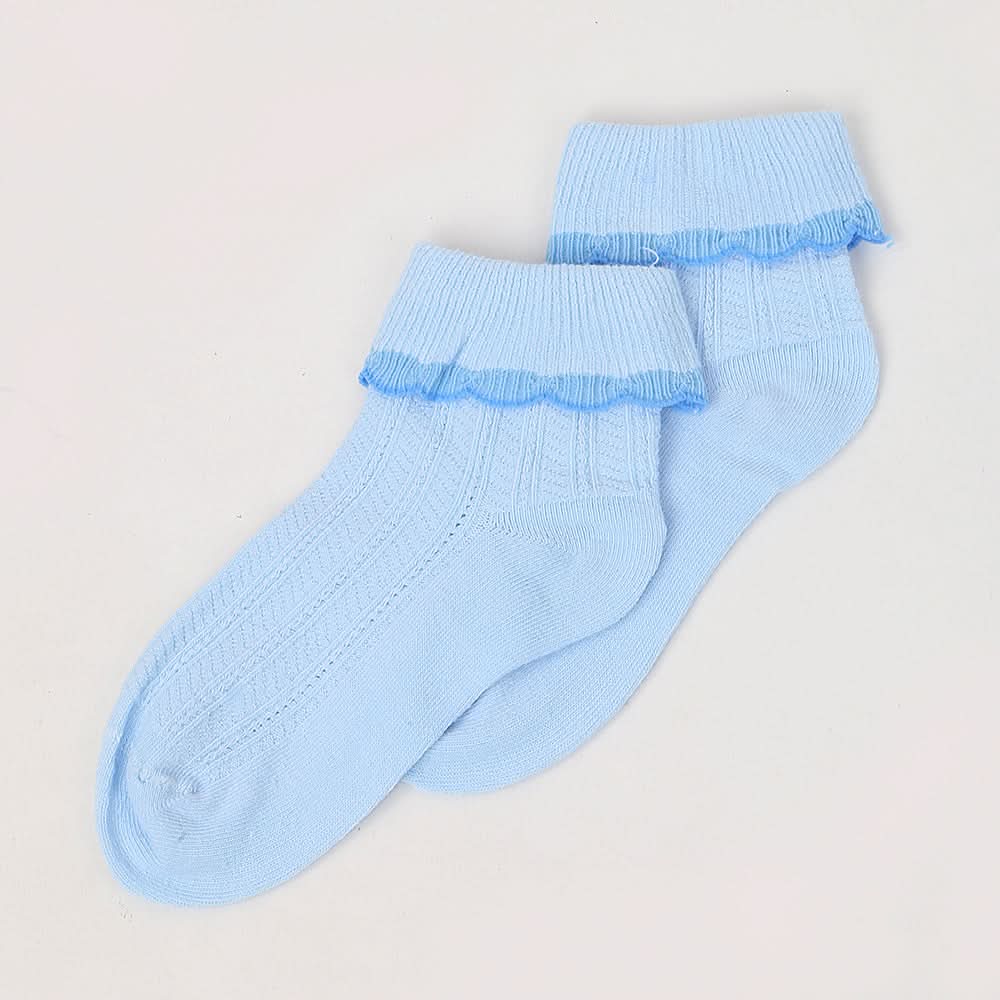 Girls Fancy Socks - Blue, Kids, Girls Socks, Chase Value, Chase Value