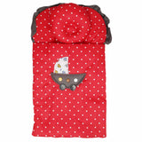 Newborn Sleeping Bag 7 Pcs Set Embroidered - Red, Kids, Sleeping Bags, Chase Value, Chase Value