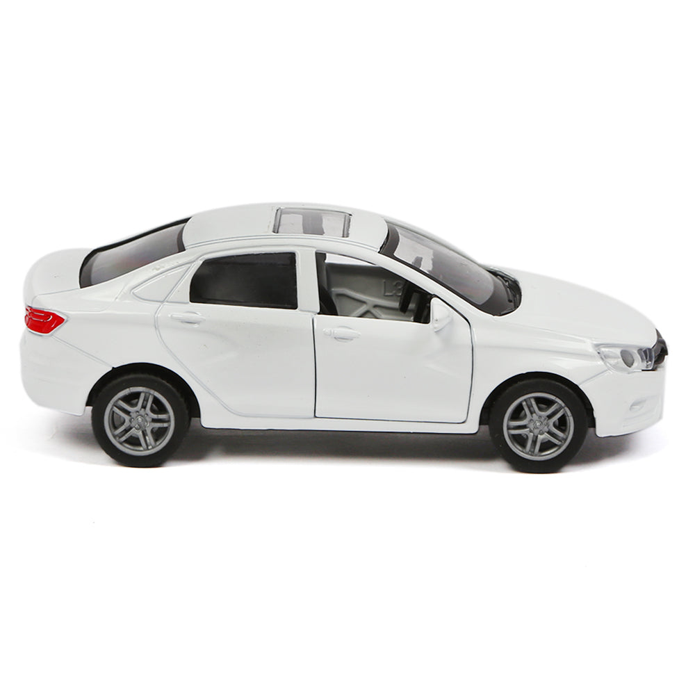 Metal Car - White, Non-Remote Control, Chase Value, Chase Value