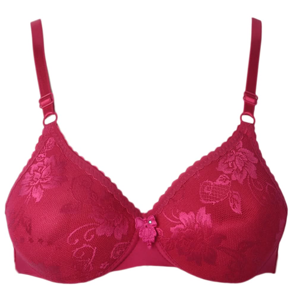Women's Foam Bra - Dark Pink, Women, Bras, Chase Value, Chase Value