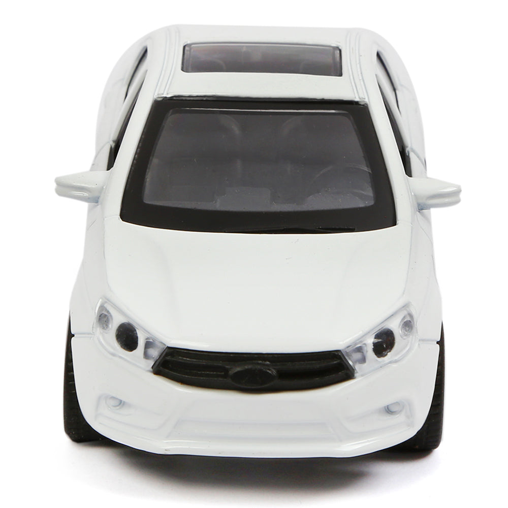 Metal Car - White, Non-Remote Control, Chase Value, Chase Value