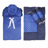 Newborn Sleeping Bag 5 Pcs - Navy Blue, Kids, Sleeping Bags, Chase Value, Chase Value