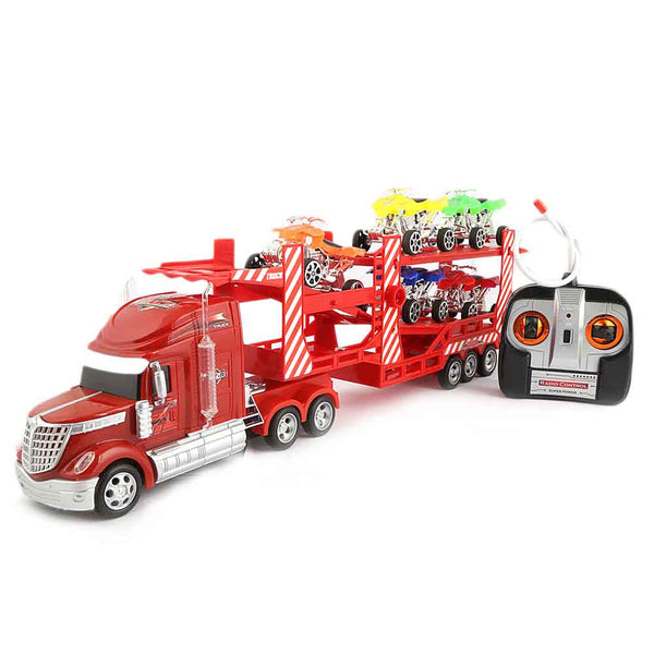 Remote Control Continental Truck Carrier - Red - test-store-for-chase-value