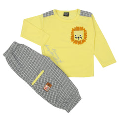 Boys Full Sleeves Suit - Yellow, Boys Sets & Suits, Chase Value, Chase Value